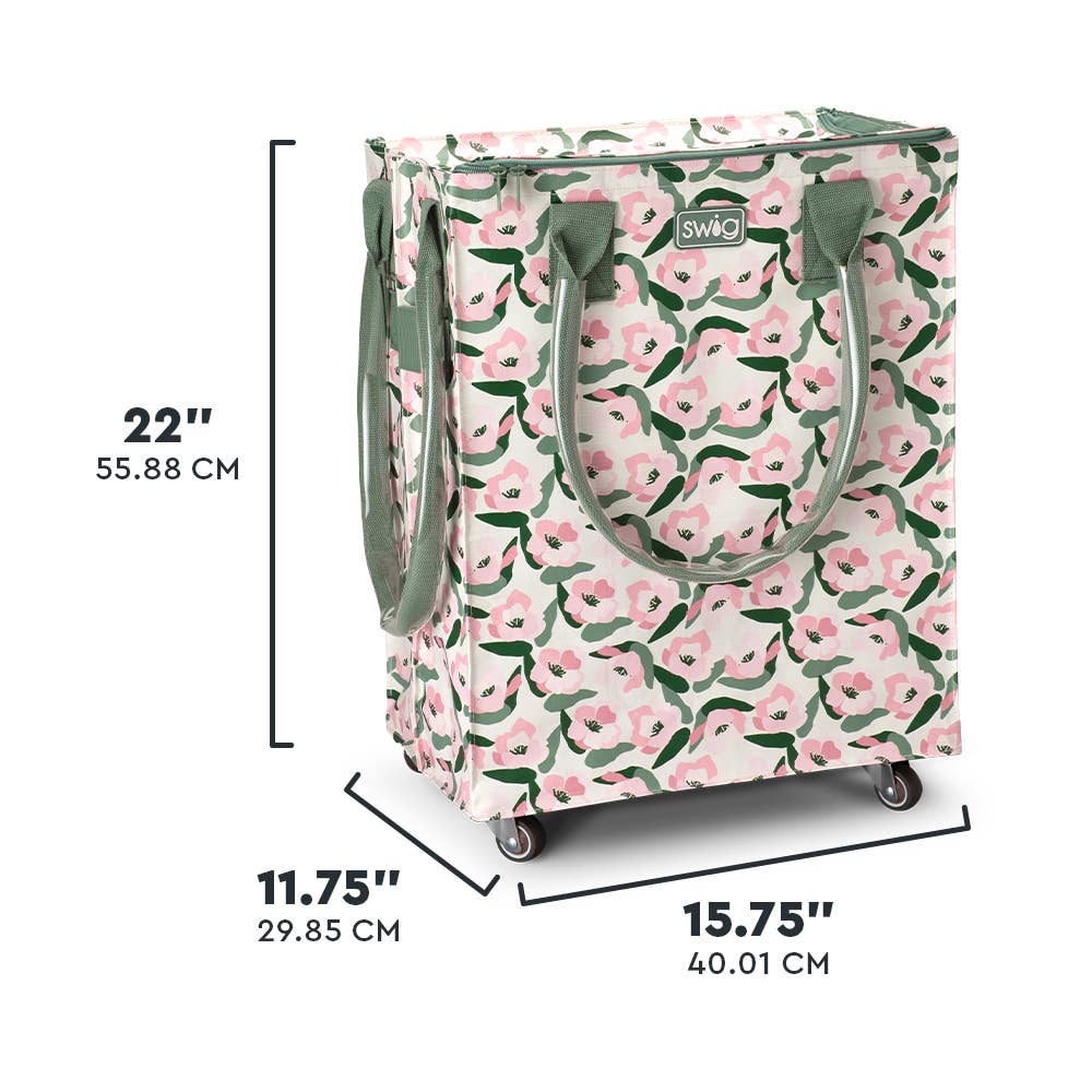 Accessories, Bags - Sweet Pea Mega Tote Bag - - Cultured Cloths Apparel