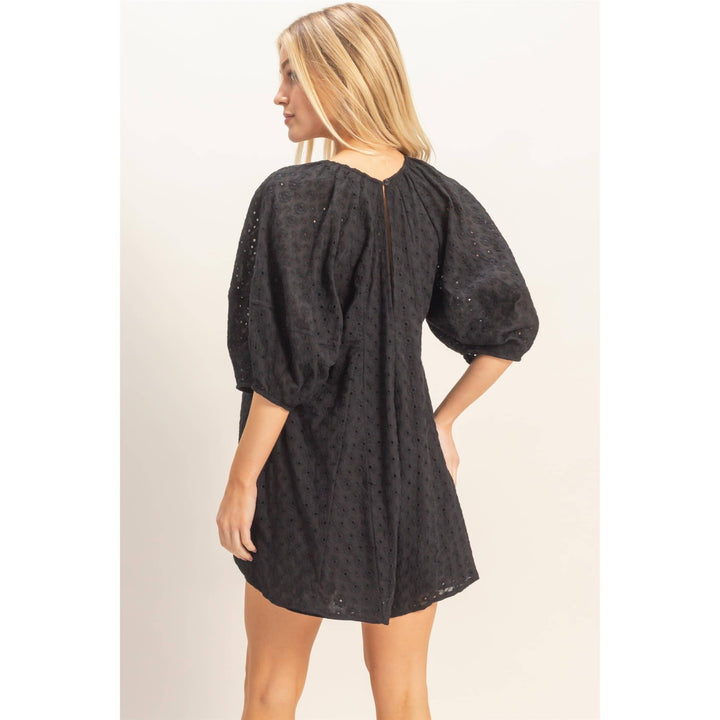 Eyelet Babydoll Romper