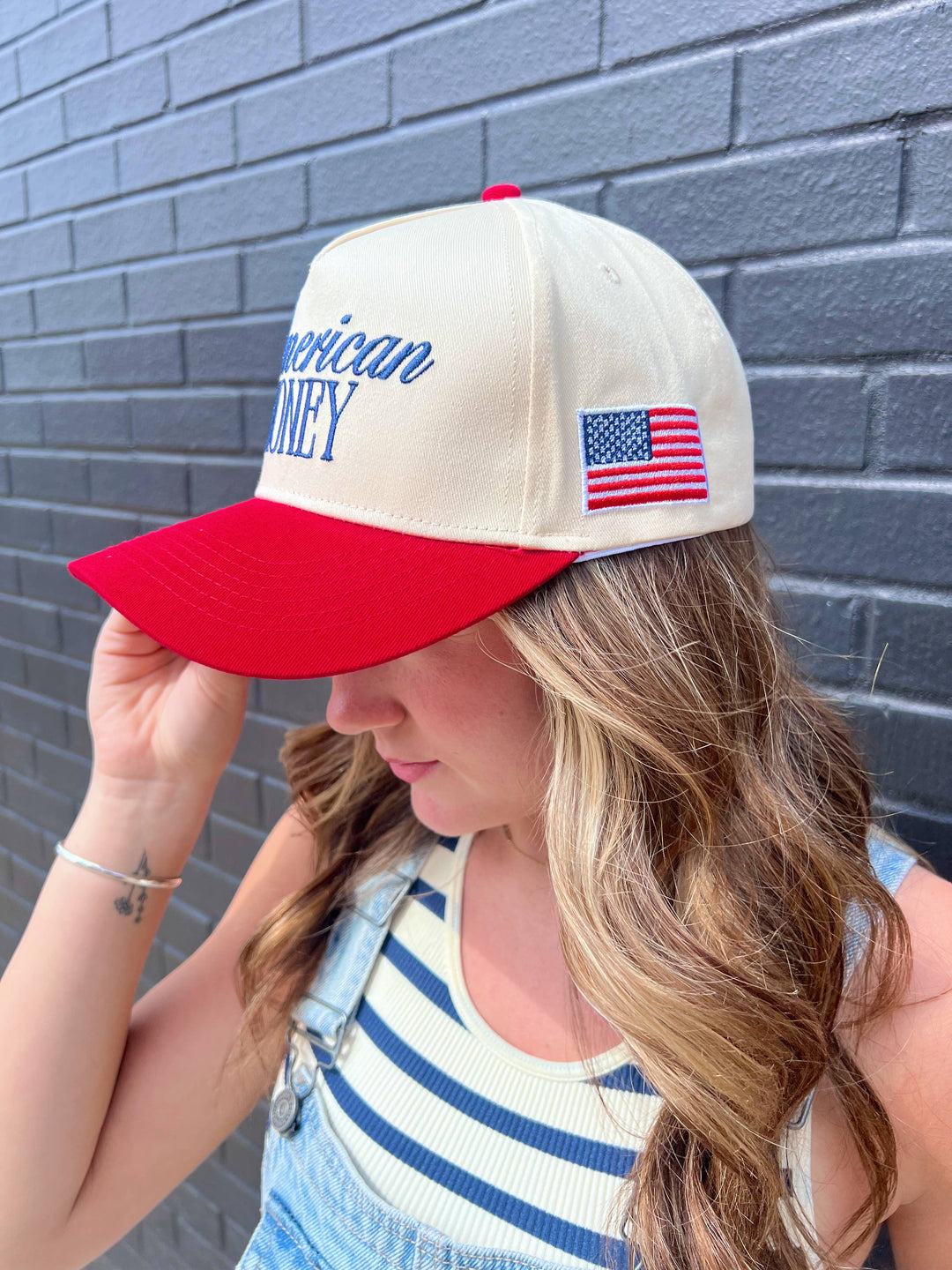 Accessories, Hats - American Honey Vintage Trucker Hat - - Cultured Cloths Apparel