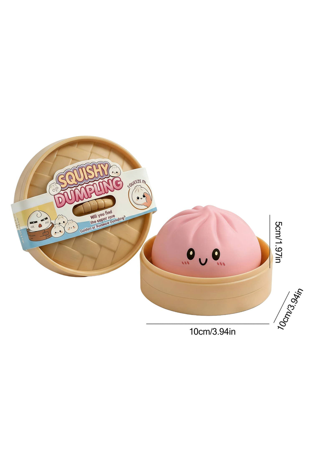 Accessories, Toys - Soft Bun Stress Relief Squeeze Toy - - Cultured Cloths Apparel