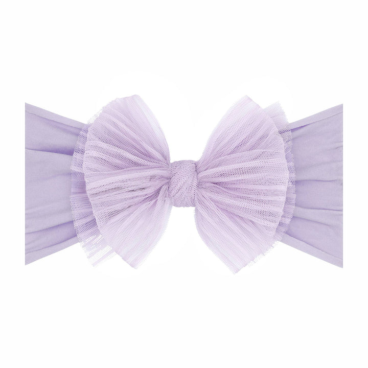 Accessories - Baby Bling® Tulle FAB® soft nylon headband with tulle bow - - Cultured Cloths Apparel