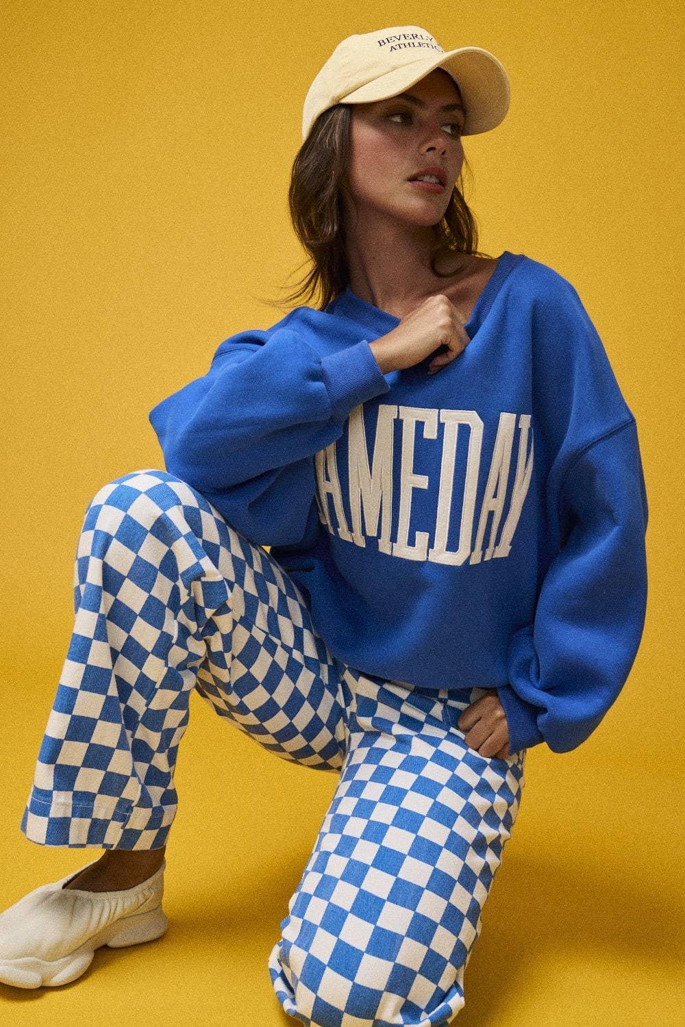 Graphic T-Shirts - Heather Gameday Sweatshirts - - Cultured Cloths Apparel