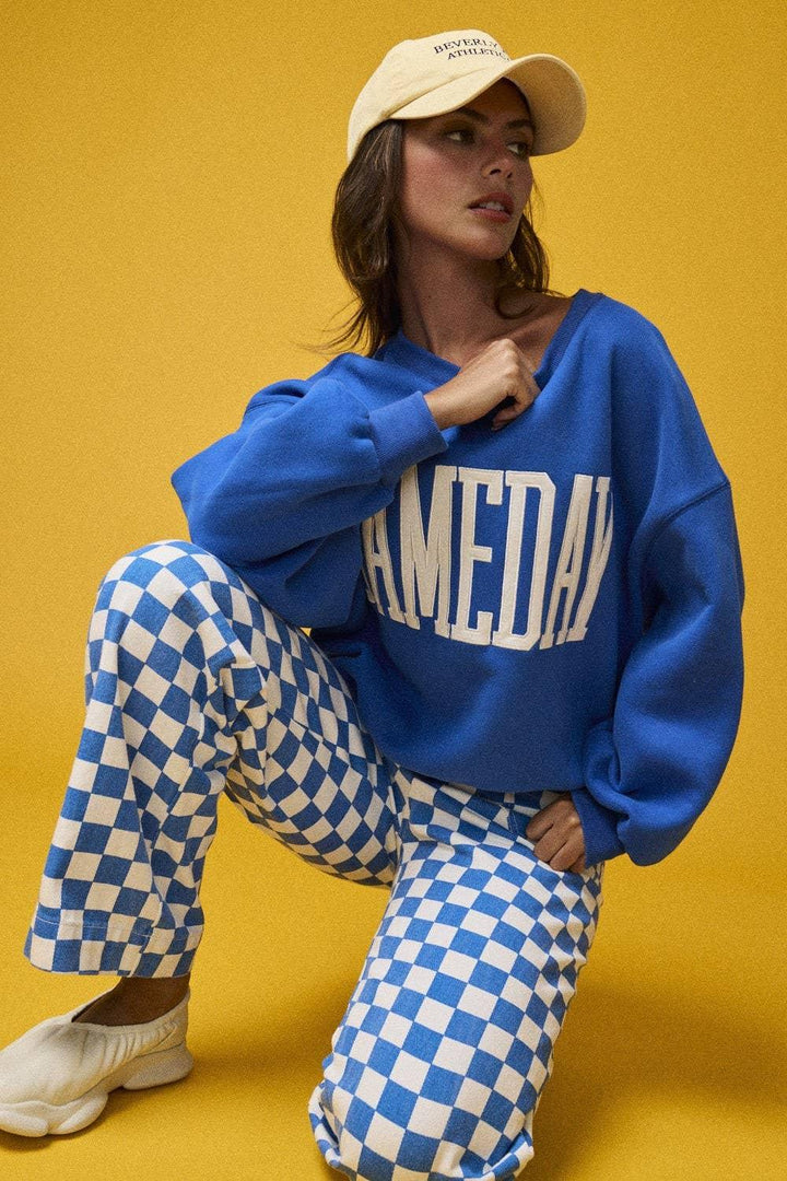 Graphic T-Shirts - Heather Gameday Sweatshirts - - Cultured Cloths Apparel