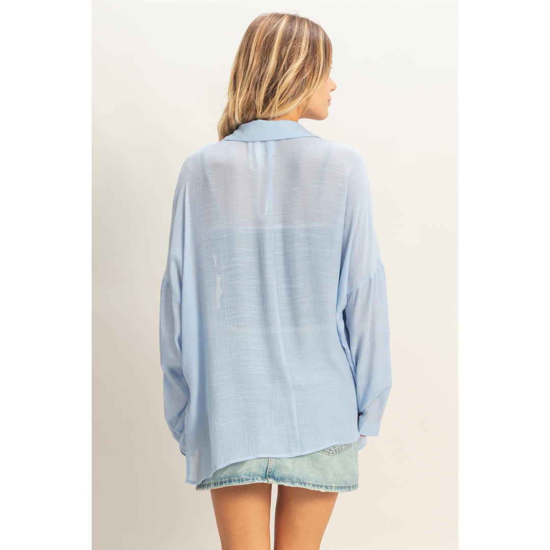 Women's Short Sleeve - Button-Down Blouse - - Cultured Cloths Apparel