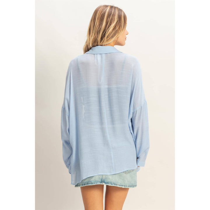 Women's Short Sleeve - Button-Down Blouse - - Cultured Cloths Apparel