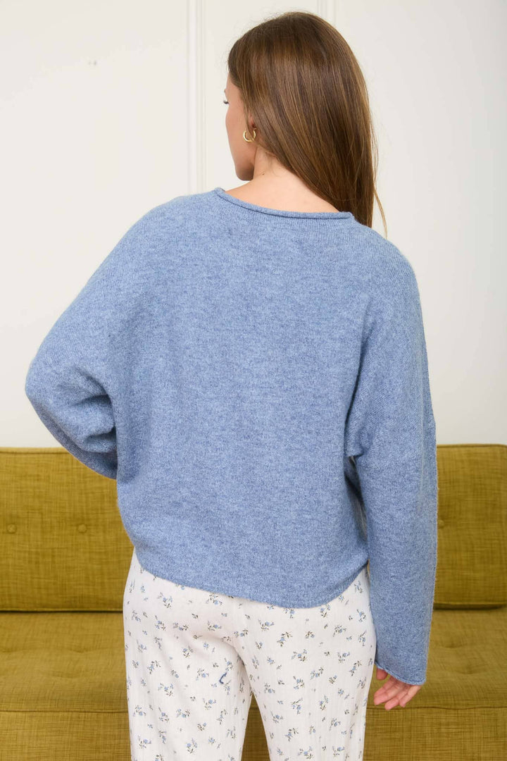 Women's Sweaters - LIGHTWEIGHT BUTTON DOWN KNIT CARDIGAN - - Cultured Cloths Apparel