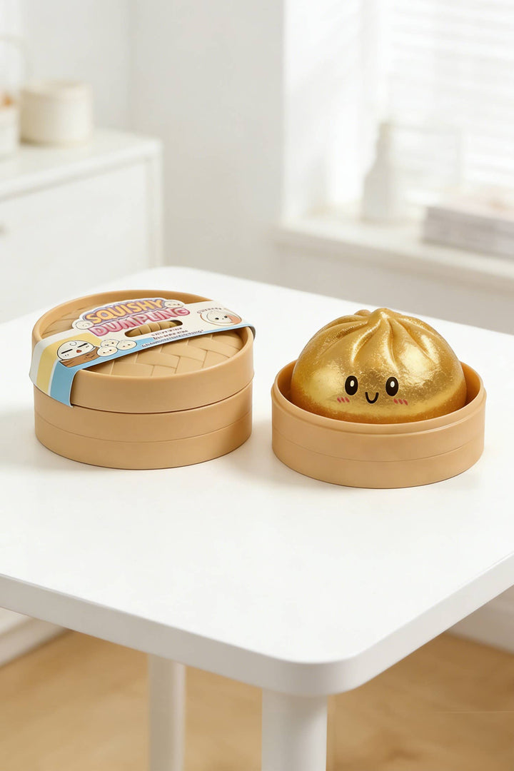 Accessories, Toys - Soft Bun Stress Relief Squeeze Toy - - Cultured Cloths Apparel