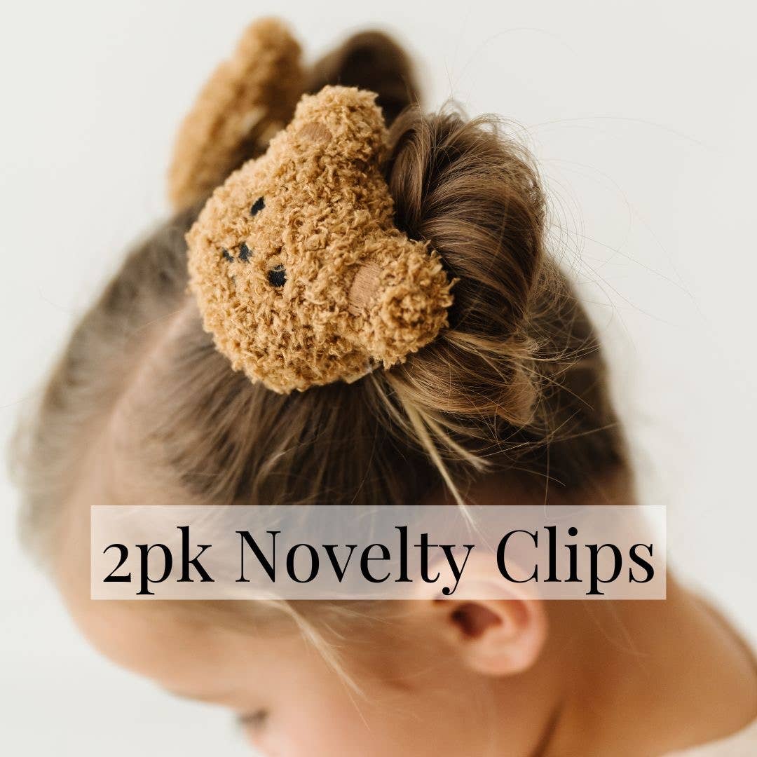 Accessories - Baby Bling® 2-Pack Novelty hair clips - - Cultured Cloths Apparel