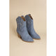 Shoes - Blazing-S Western Boots - DENIM - Cultured Cloths Apparel