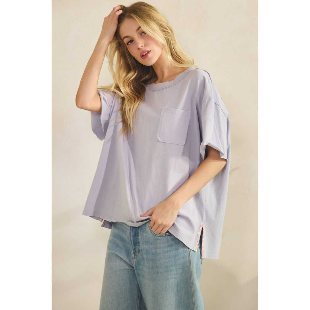 BUTTERFLY BLOOM BACK PATCH TEE