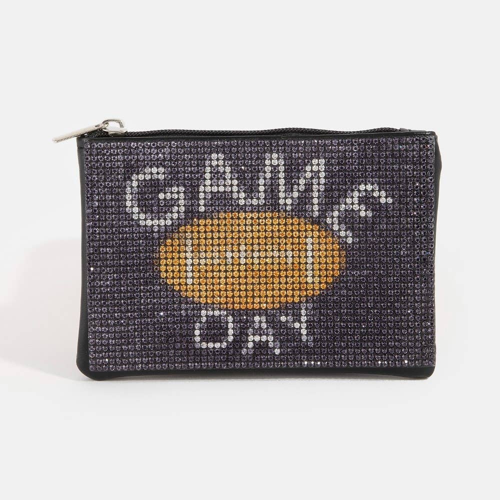Accessories, Bags - Game Day Pave Coin Purse - - Cultured Cloths Apparel