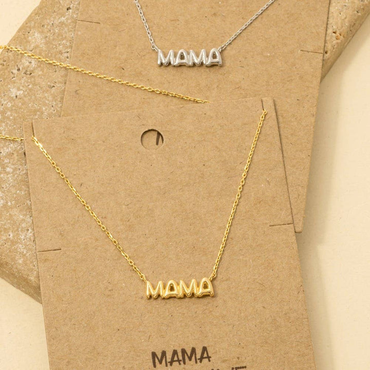 Accessories, Necklaces - Bubble Mama Pendant Necklace - - Cultured Cloths Apparel