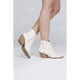 Shoes - Abeam Western Booties - OFF WHITE - Cultured Cloths Apparel