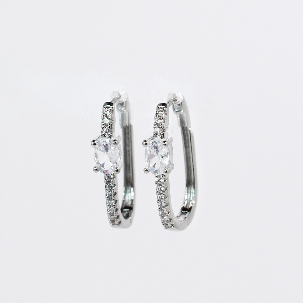 Accessories - Drop Of Luxury Silver Huge - - Cultured Cloths Apparel