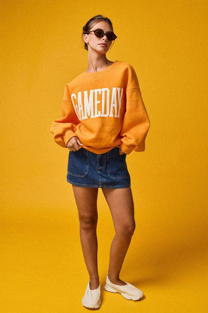 Graphic T-Shirts - Heather Gameday Sweatshirts - - Cultured Cloths Apparel