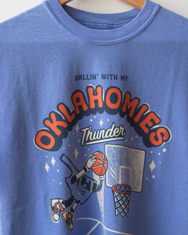 Graphic T-Shirts - Thunder Oklahomies Tee - Oklahoma City Thunder - - Cultured Cloths Apparel