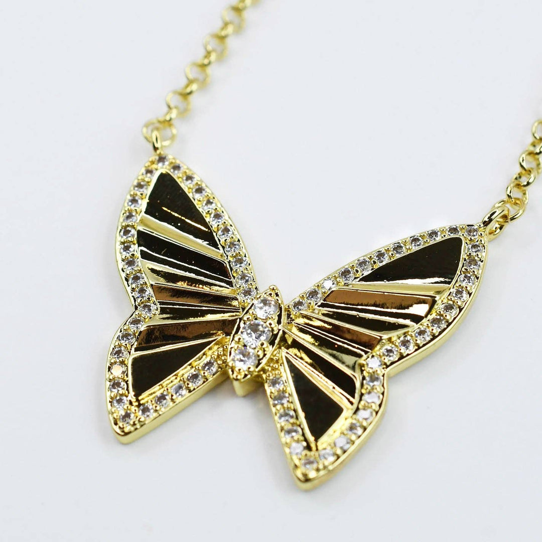 Accessories, Necklaces - Radiant Flight Necklace - - Cultured Cloths Apparel