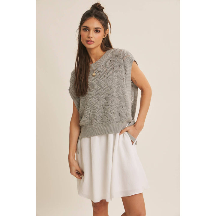 Dresses - MIX AND MATCH VALUE LAYERING SWEATER VEST AND CAMI DRESS SET - - Cultured Cloths Apparel