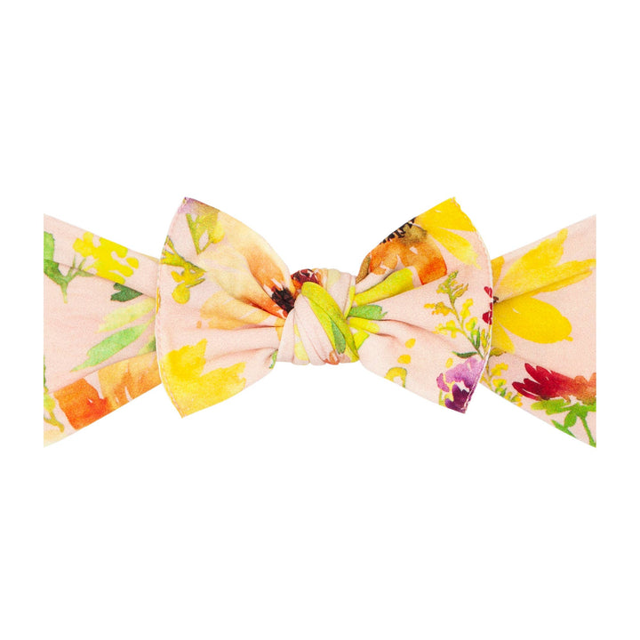 Accessories - Baby Bling® Printed Knot soft nylon headband - - Cultured Cloths Apparel