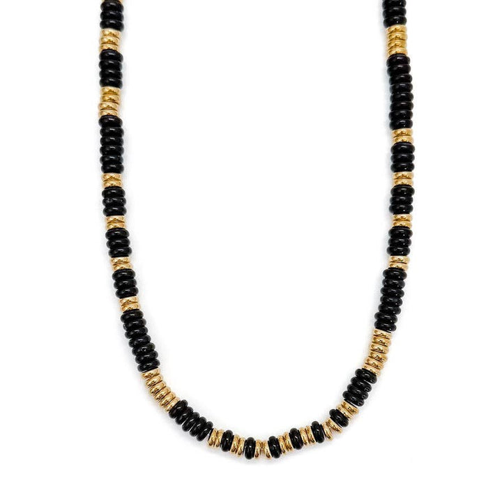Joan Multi Color Beaded Stone Necklace