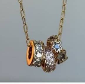 Accessories, Necklaces - 18K STAINLESS STEEL TARNISH FREE BARREL NECKLACE | 40NK9639 - - Cultured Cloths Apparel