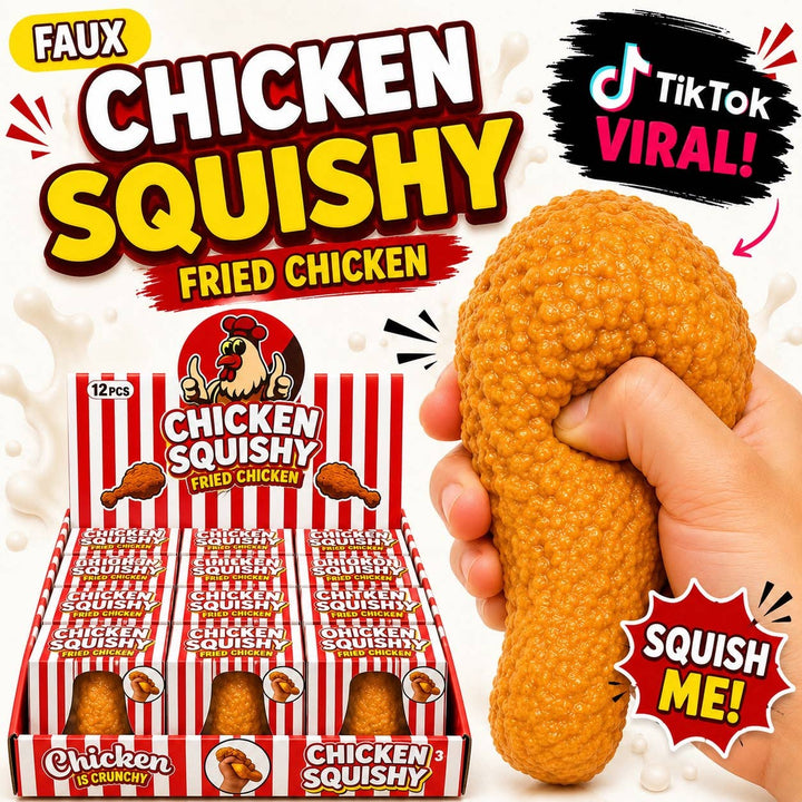 Faux Fried Chicken Squishy