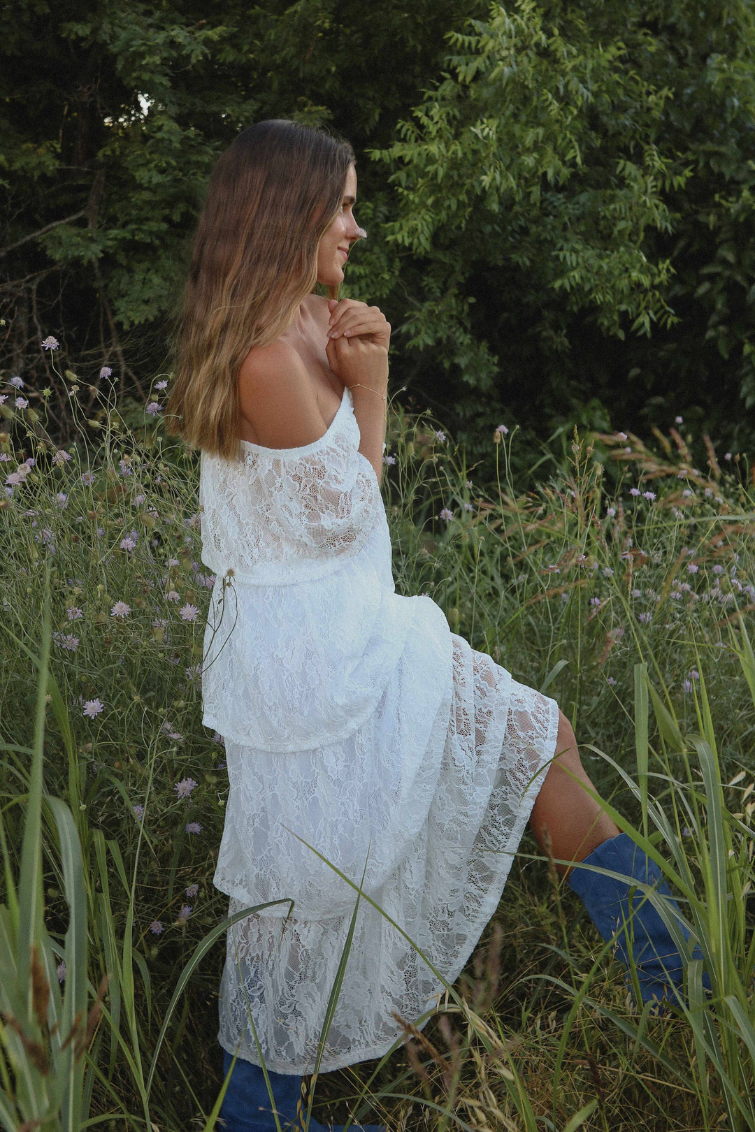 lace women's dress VISIONS LACE MINI DRESS | BUTTERCREAM | THIRD FORM | Women's Australian Fashion THIRD FORM