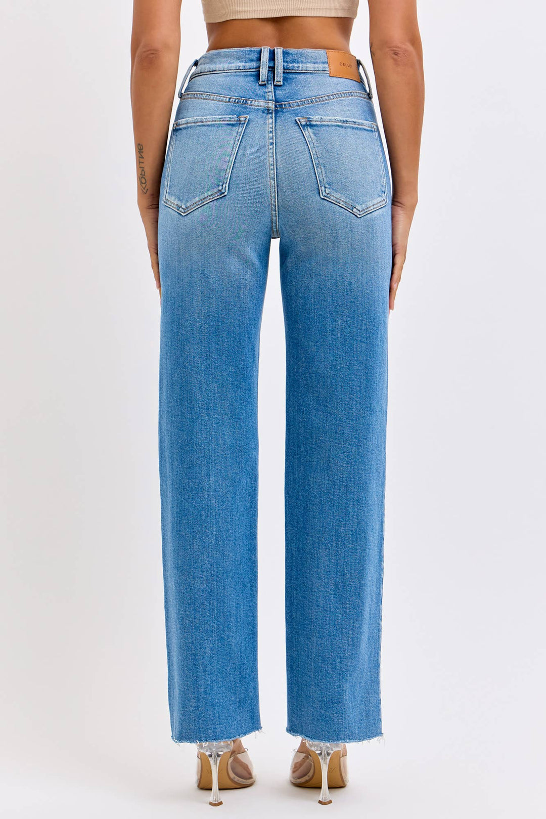 Super High Rise Dad Jean