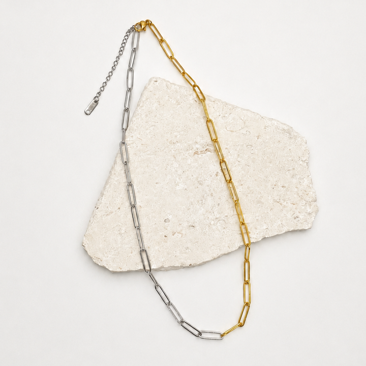 Accessories, Necklaces - 18K Stainless Steel Tarnish Free Waterproof Neck | 40NK9502 - - Cultured Cloths Apparel