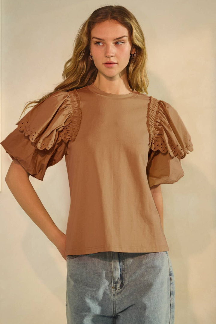 Women's Short Sleeve - Crew Neck Jersey T-Shirt - - Cultured Cloths Apparel