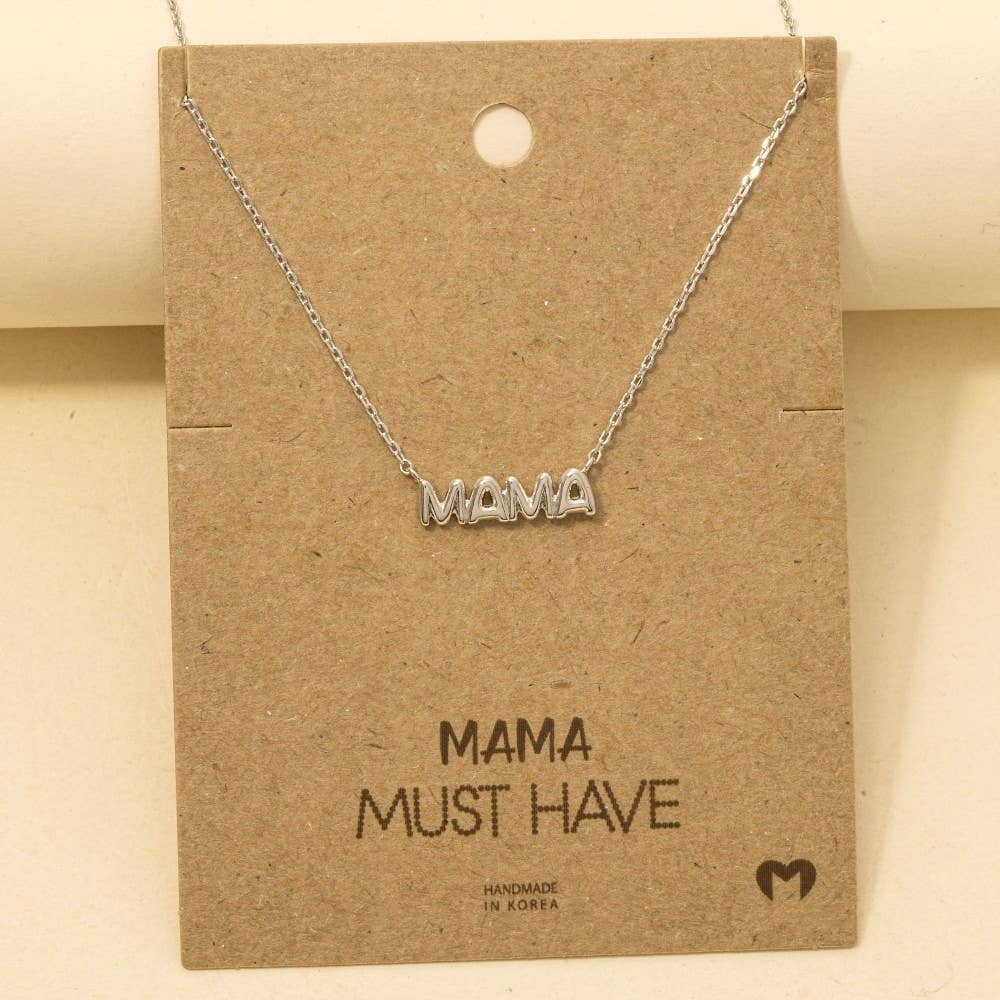 Accessories, Necklaces - Bubble Mama Pendant Necklace - - Cultured Cloths Apparel