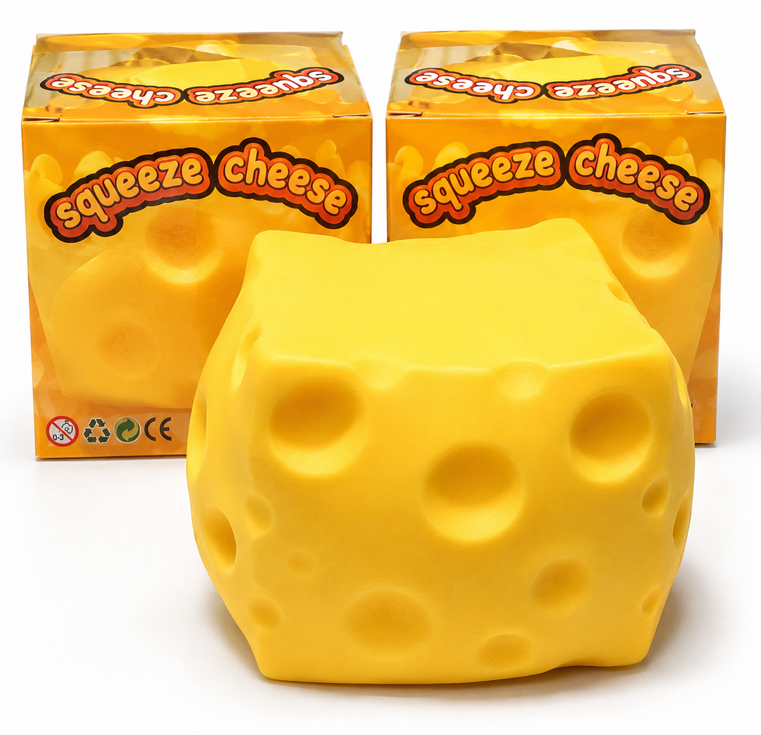 XL Squeeze Cheese Squishy 🧀