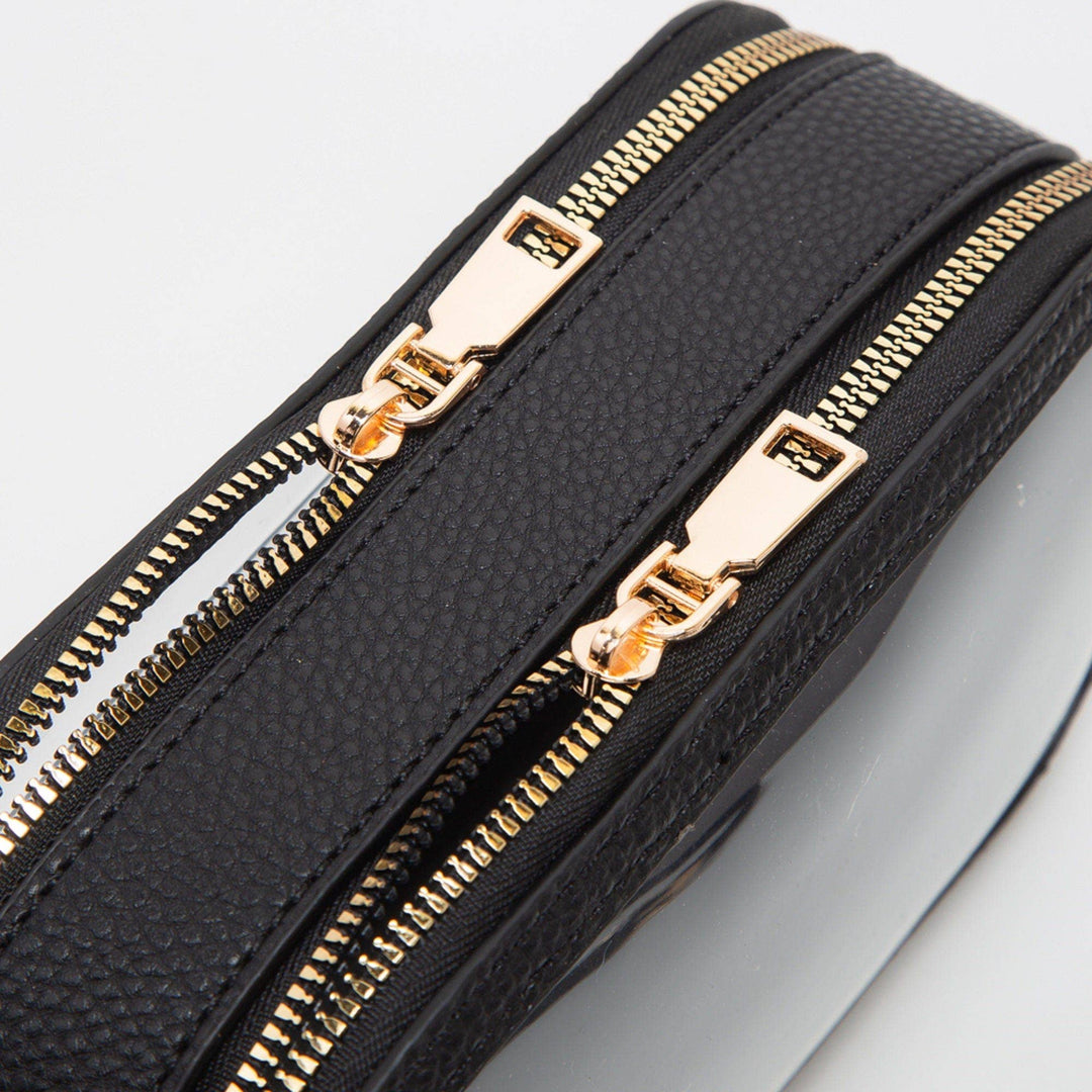 - Double Zipper Oval Clear Gameday/Stadium Bag - - Cultured Cloths Apparel