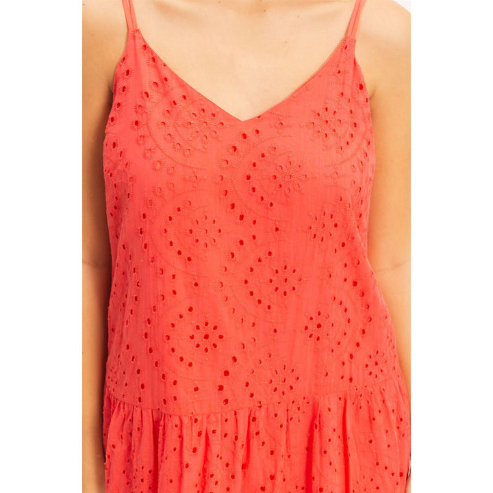 Dresses - Tiered Spaghetti Strap Maxi Dress - - Cultured Cloths Apparel