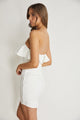 Women's Dresses - Sweetheart Neckline Lined Mini Dress -  - Cultured Cloths Apparel