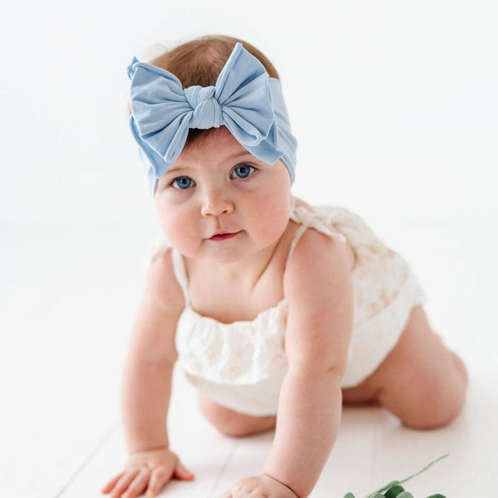Accessories - Baby Bling® FAB-BOW-LOUS® soft nylon bow headband - - Cultured Cloths Apparel