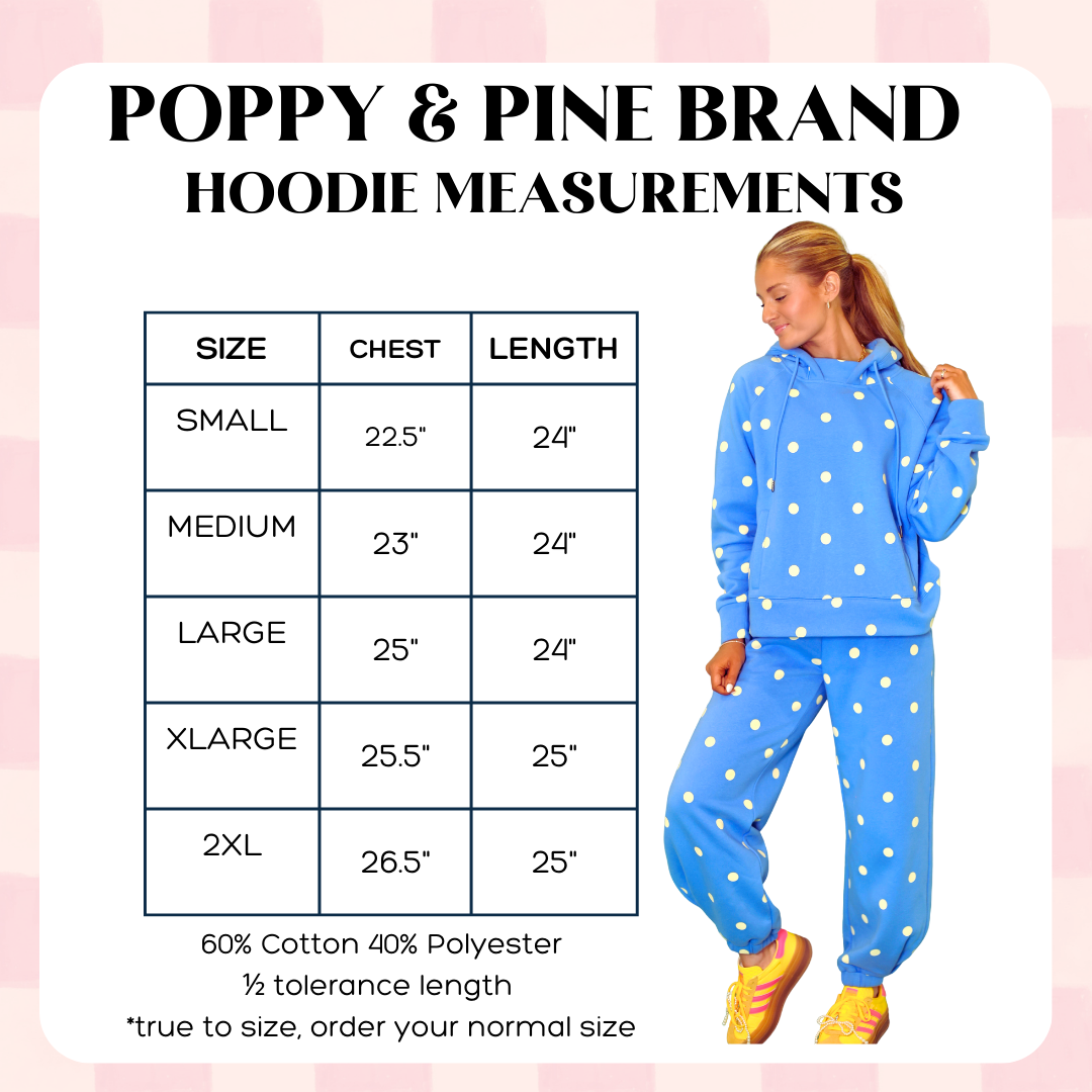Brown Pink Polka Dot Sweatsuit Set - Hoodie & Sweatpants