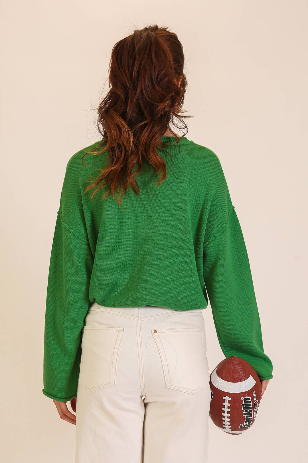 Game Day" Graphic Knit Sweater