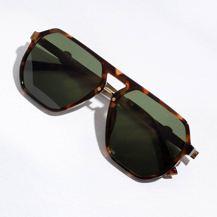 Sunglasses - Geometric Shape Thin Frame Designed Sunglasses - - Cultured Cloths Apparel