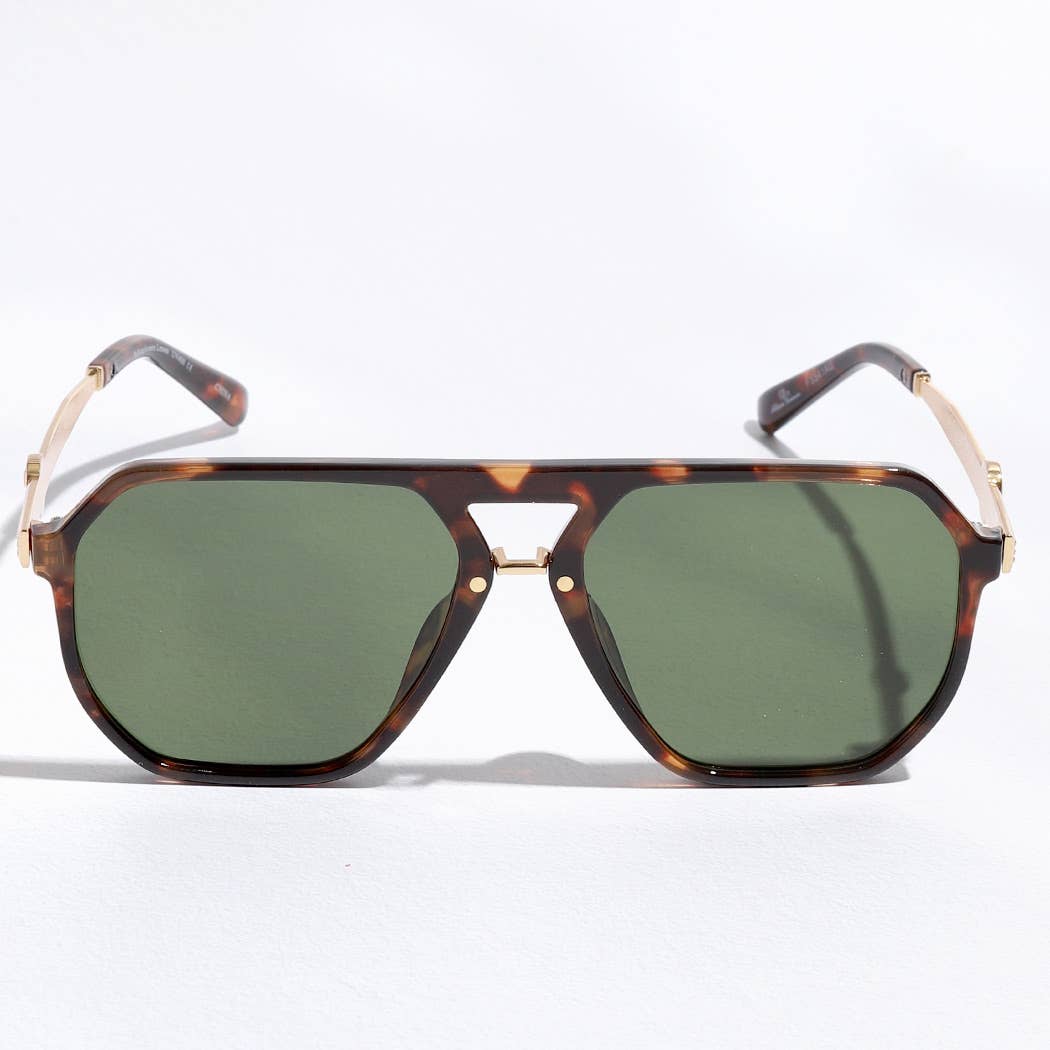 Sunglasses - Geometric Shape Thin Frame Designed Sunglasses - - Cultured Cloths Apparel