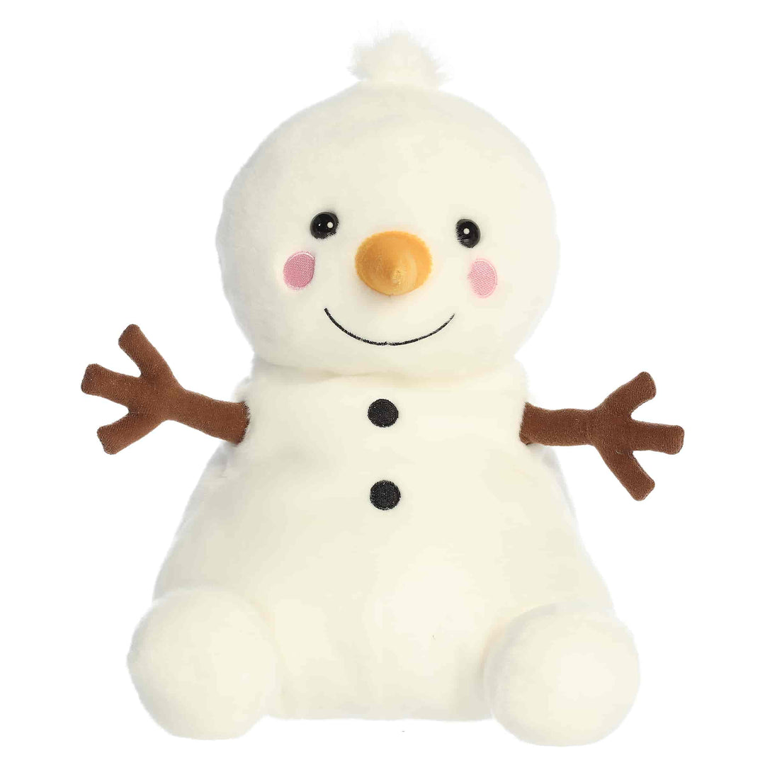 Accessories, Toys - 13" Plush Twig Snowman Party-Sized Palm Pals - - Cultured Cloths Apparel