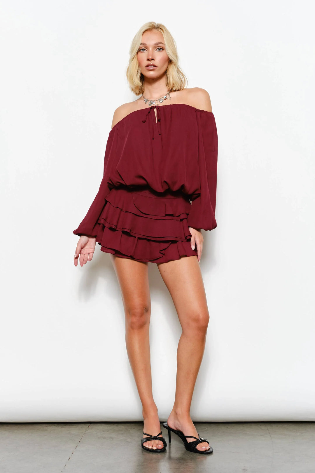 Women's Skirts - ISABELLA LAYERED MINI SKIRT - - Cultured Cloths Apparel