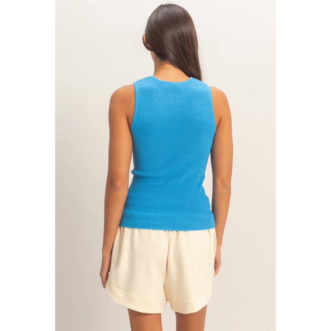Ribbed Knit Tank Top