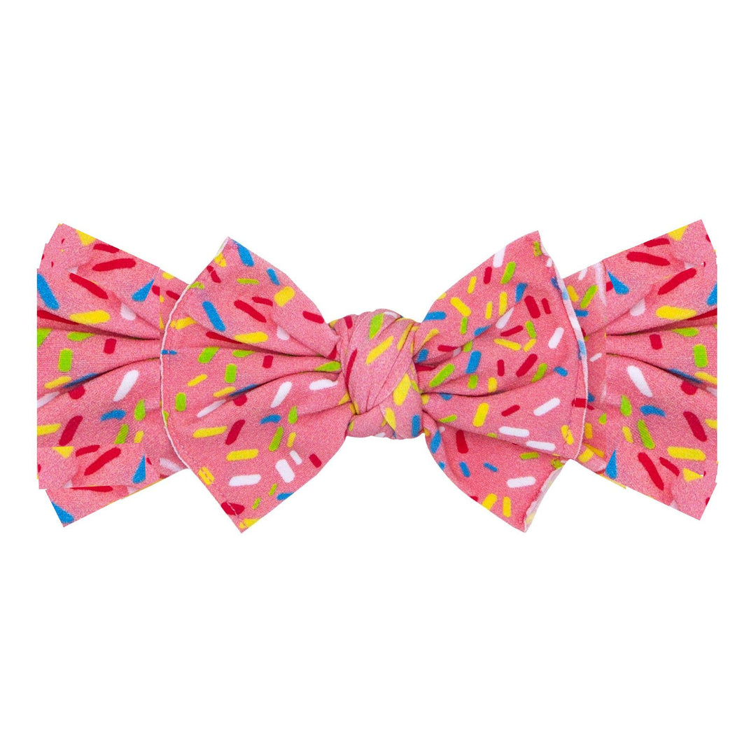 Accessories - Baby Bling® Printed Knot soft nylon headband - - Cultured Cloths Apparel