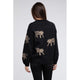 Women's Sweaters - Tiger Pattern Sweater -  - Cultured Cloths Apparel