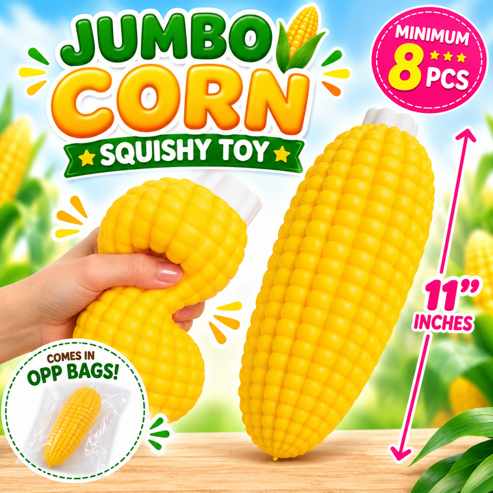 Jumbo Corn Squishy Toy