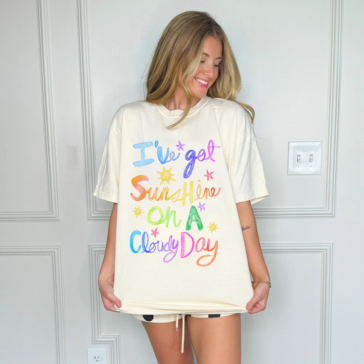 Women's Short Sleeve - I've Got Sunshine Tee - Adult Small (0-6) - Cultured Cloths Apparel
