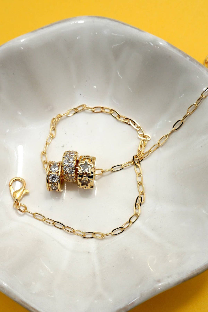 Accessories, Necklaces - 18K STAINLESS STEEL TARNISH FREE BARREL NECKLACE | 40NK9639 - - Cultured Cloths Apparel
