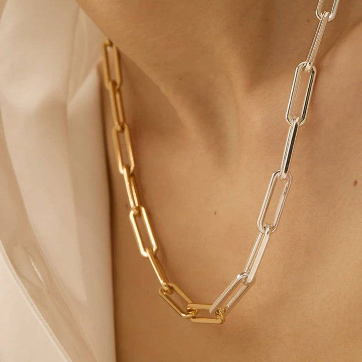 Accessories, Necklaces - 18K Stainless Steel Tarnish Free Waterproof Neck | 40NK9502 - - Cultured Cloths Apparel