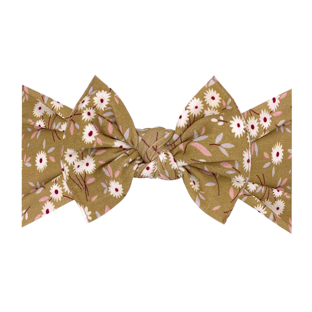 Accessories - Baby Bling® Printed Knot soft nylon headband - - Cultured Cloths Apparel